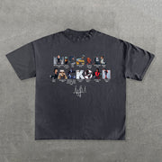 Album Print Short Sleeve T-Shirt