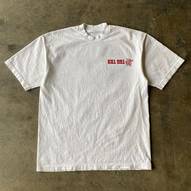 Kill Bill Print Short Sleeve T-Shirt