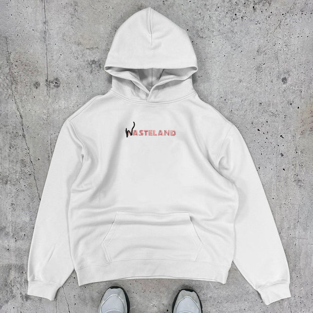 Wasteland Print Long Sleeve Hoodies