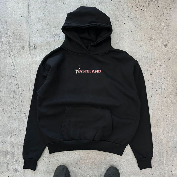 Wasteland Print Long Sleeve Hoodies