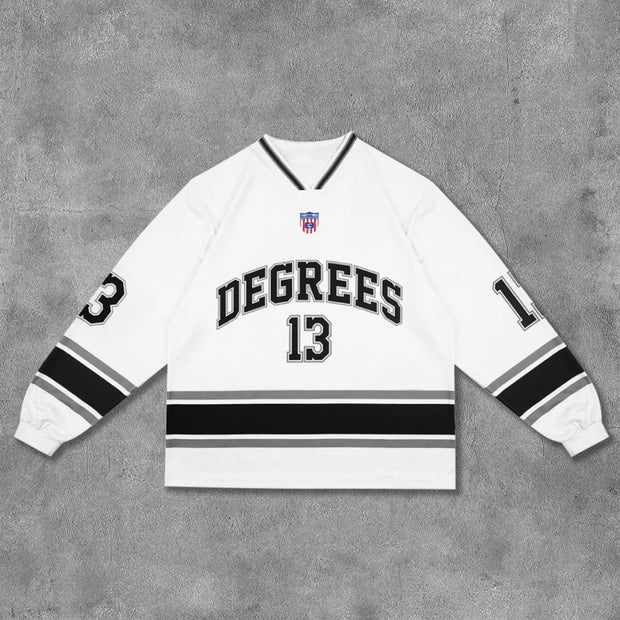No.13 Printed Long Sleeve Jersey