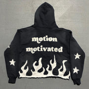 Supercar Lucky Star patch hoodie