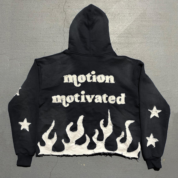 Supercar Lucky Star patch hoodie