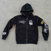 Money Slave Street Zip Hoodie