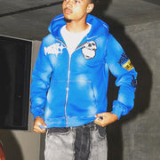 Money Slave Street Zip Hoodie