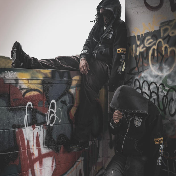 Money Slave Street Zip Hoodie