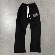 Multi-zip casual sports pants