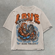 Death Angel Casual Street Vintage T-shirt
