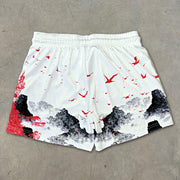Samurai Anime Retro Shorts