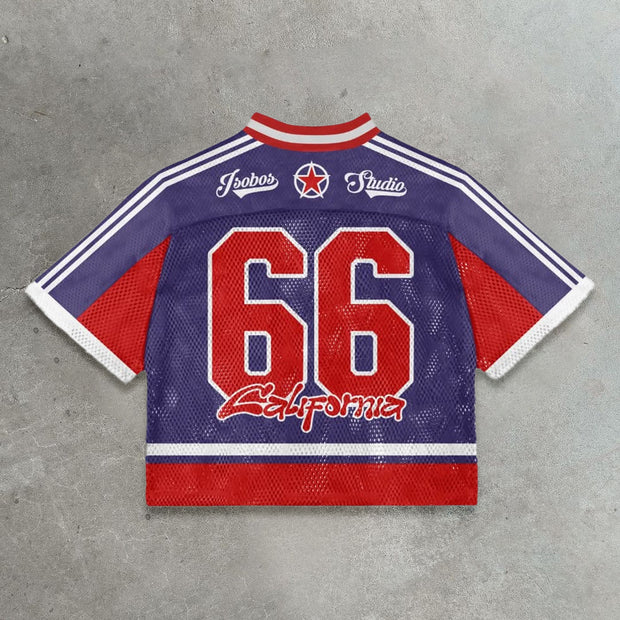 Lucky Star Casual Street Mesh Jersey