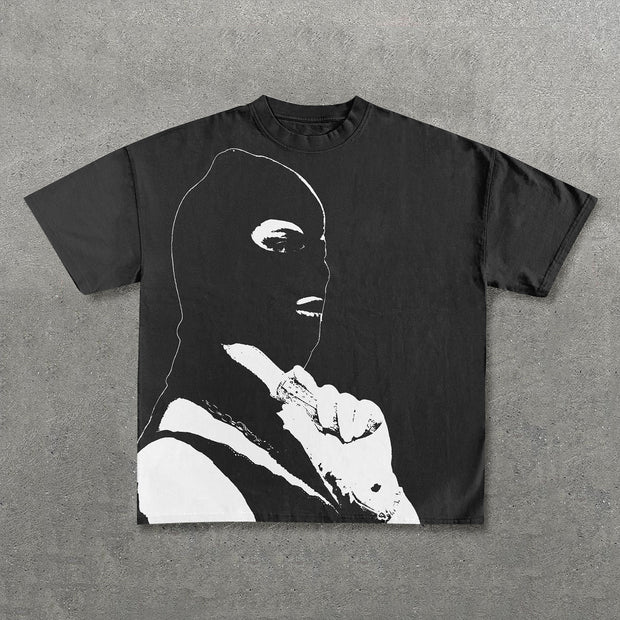 Bandit Print Short Sleeve T-Shirt