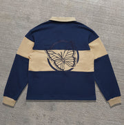 Unfinished Legacy Casual Street Vintage College Rugby Polo