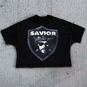Satan Savior Casual Street T-shirt
