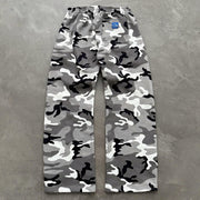 Camouflage Casual Street Hunter Wide Leg Sweat Pants