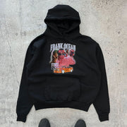 Fashion Blond Earth Print Long Sleeve Hoodies
