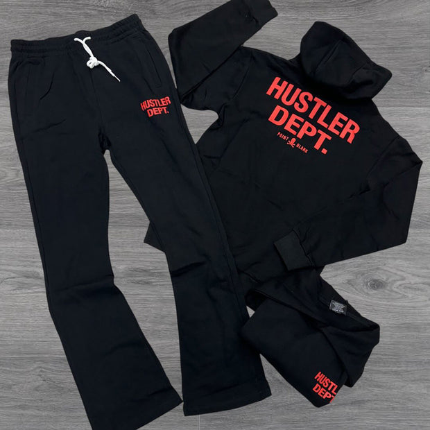 Fashion Letter Print Hoodie Sports Suit