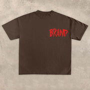 vintage skull print T-shirt