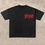 vintage skull print T-shirt