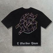 Hip-hop rock singer casual street T-shirt