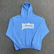 Broken Planet casual street print sporty two-piece suit
