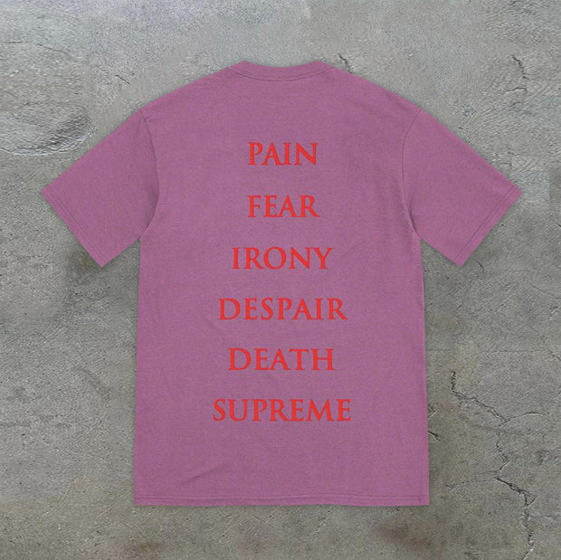 Street Style Hip Hop Fashion Short Sleeve T-Shirt