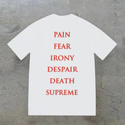 Street Style Hip Hop Fashion Short Sleeve T-Shirt