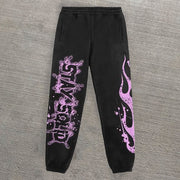 Save Cool Print Casual Street Hoodie Two-Pack Set
