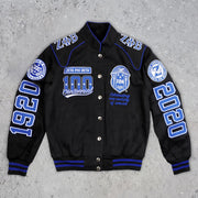 Trendy Street Pattern Baseball Jacket Jacket