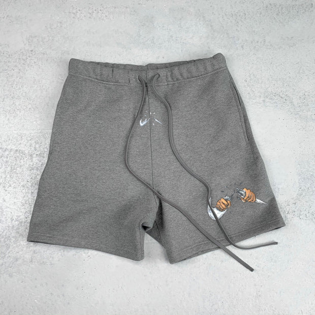 Street personality printed casual shorts