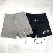 Street personality printed casual shorts