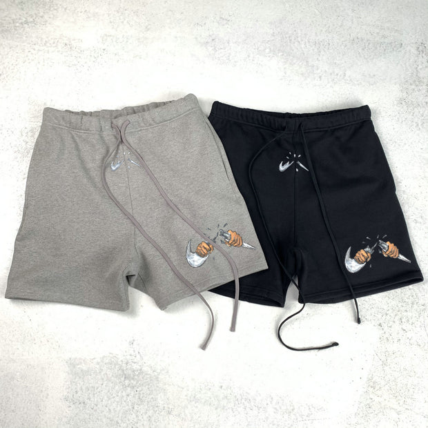 Street personality printed casual shorts