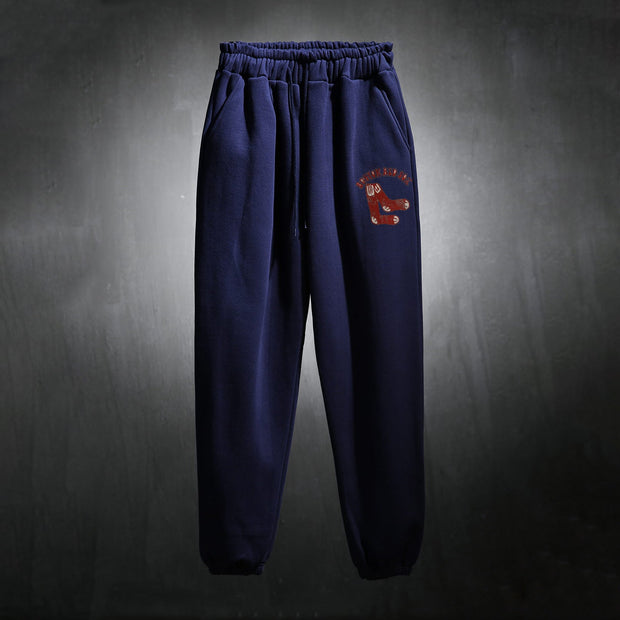 Street casual style fashion socks printed trousers