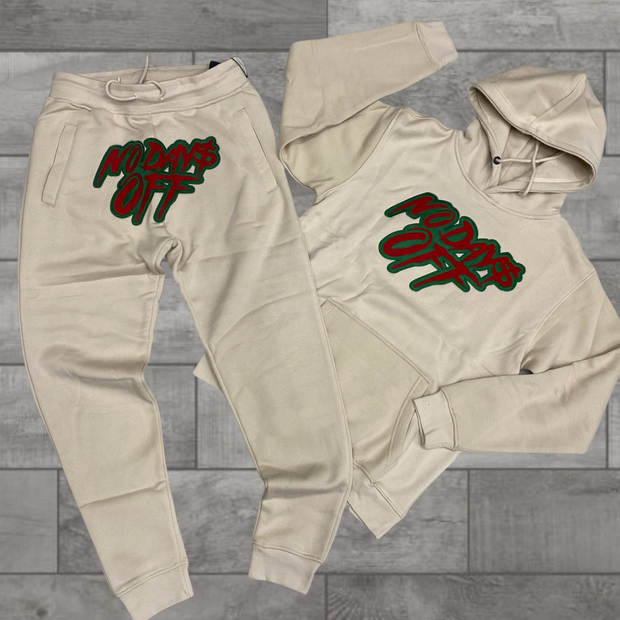 Casual street sports plus velvet home suit for days without money