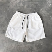 Casual solid color all-match casual loose five-point beach pants