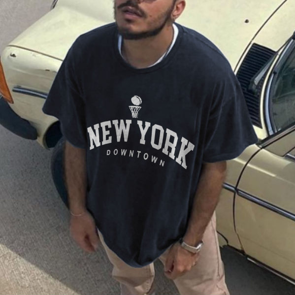 New York Print Short Sleeve T-Shirt