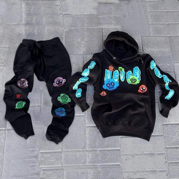 Monkey casual street home sports set