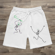 Fashion Retro Casual Loose Sports Shorts