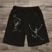 Fashion Retro Casual Loose Sports Shorts