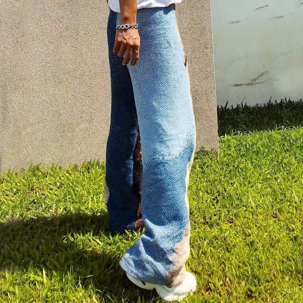 Siberian wolfdog casual street pants