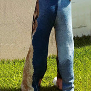 Siberian wolfdog casual street pants