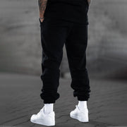 New York print casual track pants