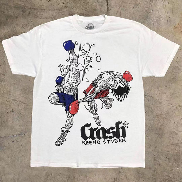 Kof casual street short sleeve T-shirt