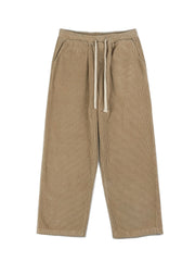 Corduroy straight loose wide leg pants trend