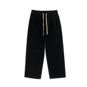 Corduroy straight loose wide leg pants trend