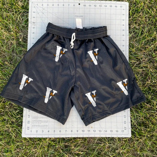Personalized street print shorts