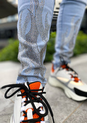 Personalized diamond jeans