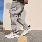 Casual running color matching straight-breasted training fitness pants