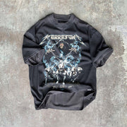 Personalized fashion round neck short sleeve printed T-shirt men