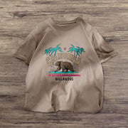 Big bear cartoon character T-shirt