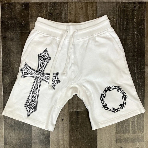 Casual personality printed sports shorts